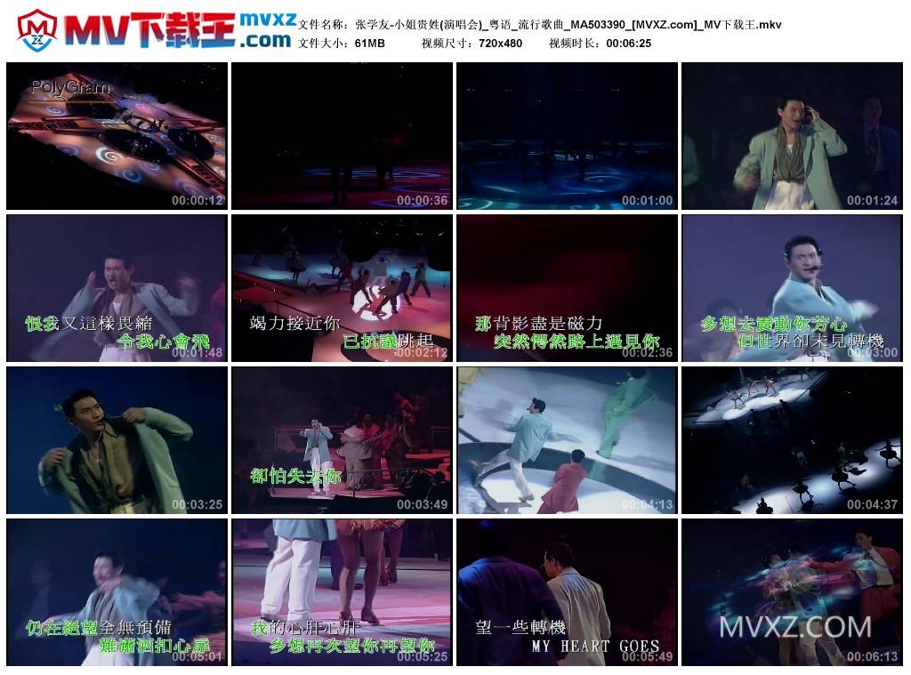 张学友-小姐贵姓(演唱会)_粤语_流行歌曲_MA503390